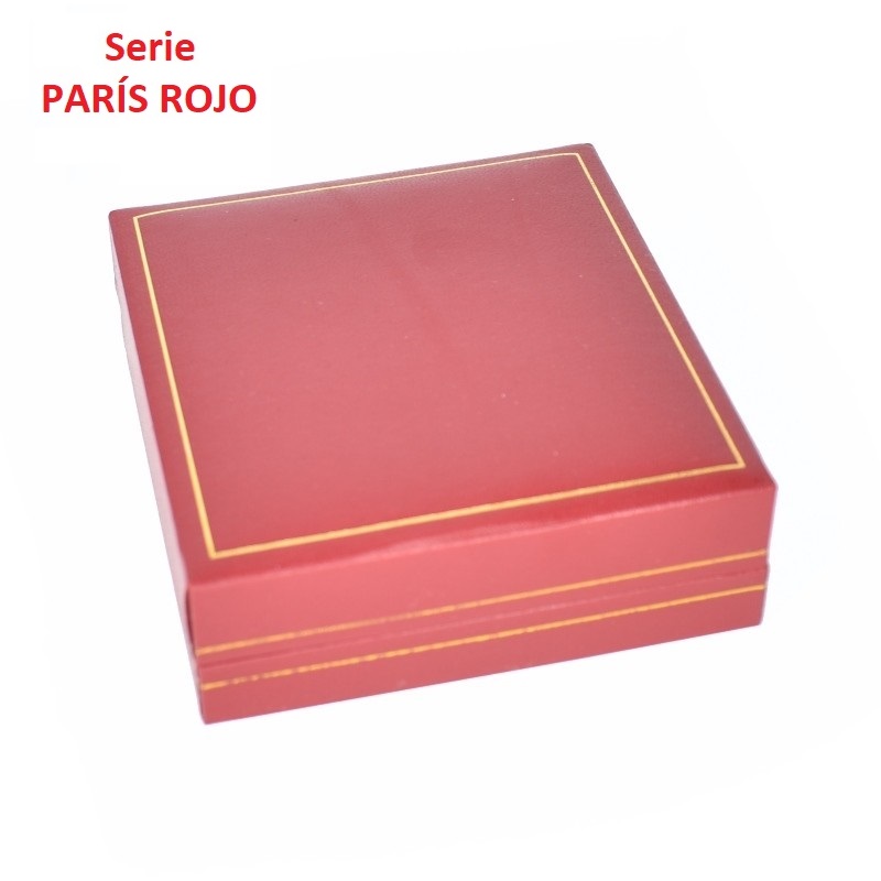 Estuche París Pendientes (grande) 87x91x30 mm.